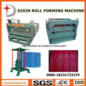 Dx Auto Crimping Curved Roll formando máquina